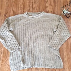 Oversized Ribbed Sweater